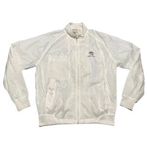 Vintage Ballys Casino Resort Mens Windbreaker Jacket Full Zip Sz Large Poker